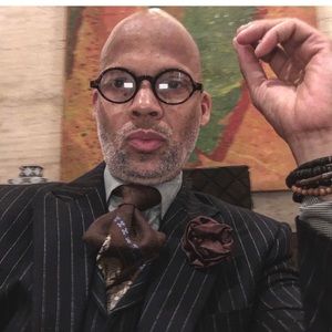 Vintage Brown,Cream and Blue tie 100%poly